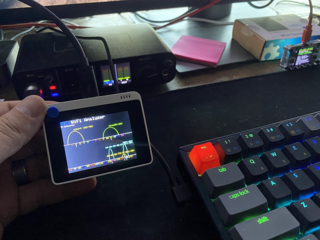 Wio Terminal Network Analyzer